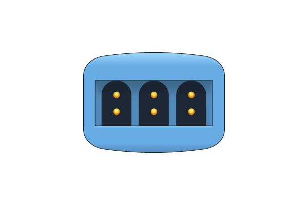 Cable Troncal ECG Compatible con Mindray > Datascope- 0010-30-12377