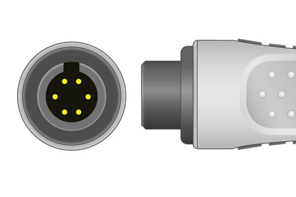 Cable ECG de Conexión Directa Compatible con Zoll