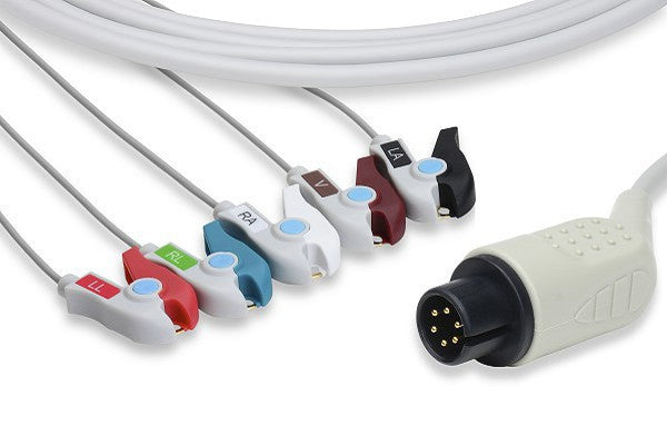 Cable ECG de Conexión Directa Compatible con Mindray > Datascope