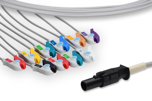 Cable EKG de Conexión Directa Compatible con Mortara > Quinton