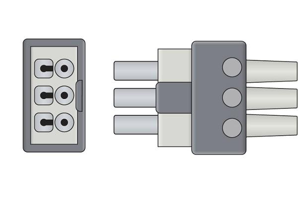 Cable Conductor ECG Compatible con Philips