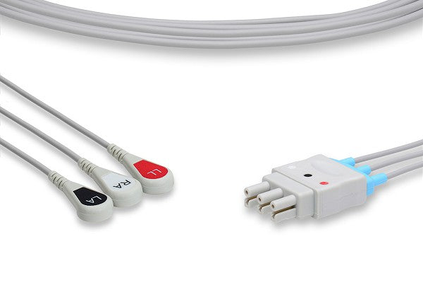 Cable Conductor ECG Compatible con Bionet