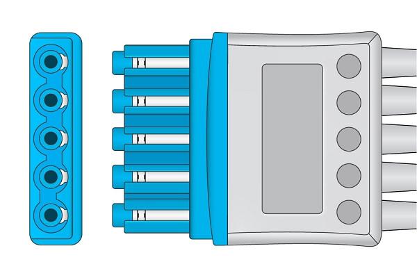 Cable Conductor ECG Compatible con Criticare
