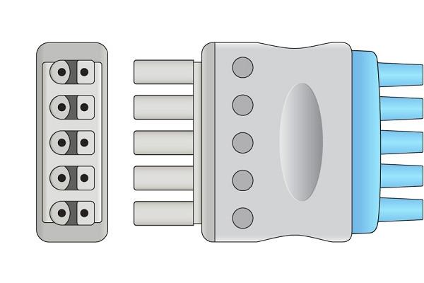 Cable Conductor ECG Compatible con Mindray > Datascope- 0012-00-1261-07