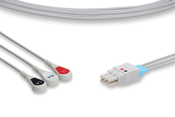 Cable Conductor ECG Compatible con Datex Ohmeda