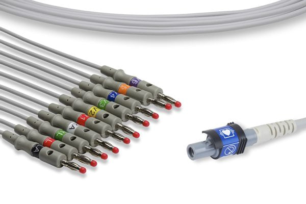 Cable EKG de Conexión Directa Compatible con Welch Allyn