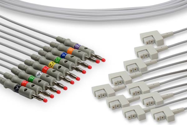 Cable Conductor EKG Compatible con Mortara > Burdick