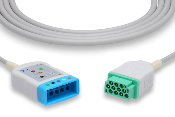 Cable Troncal ECG Compatible con Datex Ohmeda