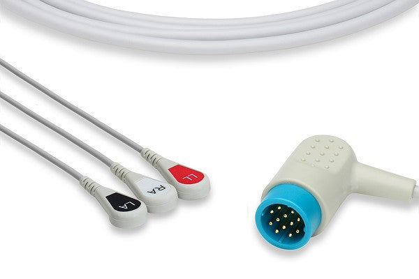 Cable ECG de Conexión Directa Compatible con Stryker > Medtronic > Physio Control