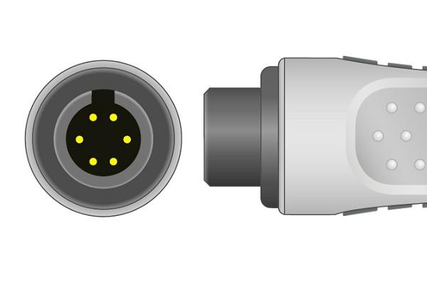 Cable ECG de Conexión Directa Compatible con AAMI