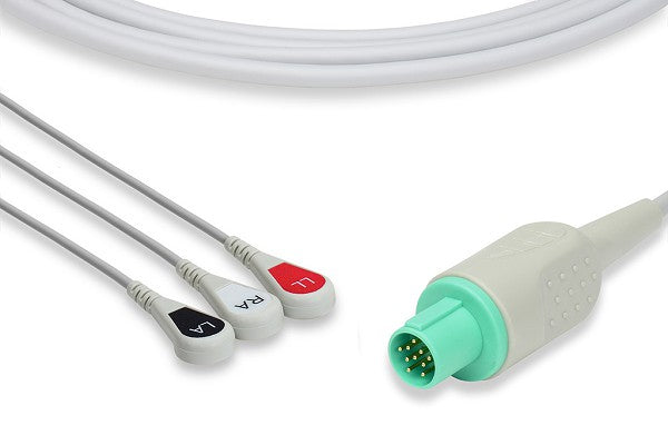 Cable de ECG de Conexión Directa Compatible con Hellige