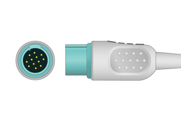 Cable ECG de Conexión Directa Compatible con Biolight