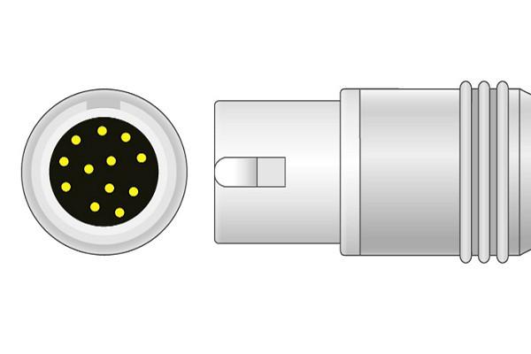 Cable ECG de Conexión Directa Compatible con Philips- M1972A