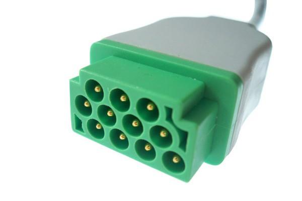 Cable ECG de Conexión Directa Desechable Compatible con GE Healthcare > Marquette