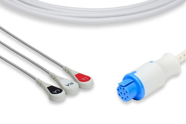 Cable ECG de Conexión Directa Compatible con Artema S&W