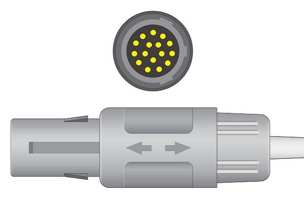 Cable ECG de Conexión Directa Compatible con Primedic