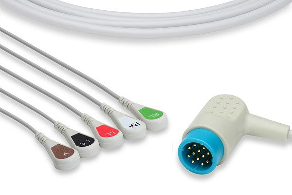 Cable ECG de Conexión Directa Compatible con Stryker > Medtronic > Physio Control