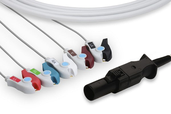 Cable ECG de Conexión Directa Compatible con Welch Allyn