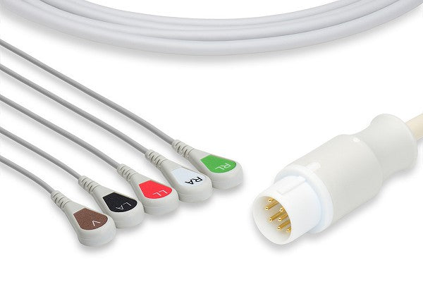 Cable ECG de Conexión Directa Compatible con Mennen