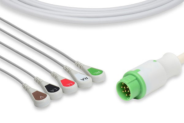 Cable ECG de Conexión Directa Compatible con Mennen