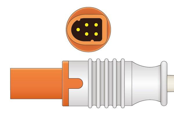 Sonda de Temperatura Reutilizable Compatible con Mindray > Datascope- 040-000055-00