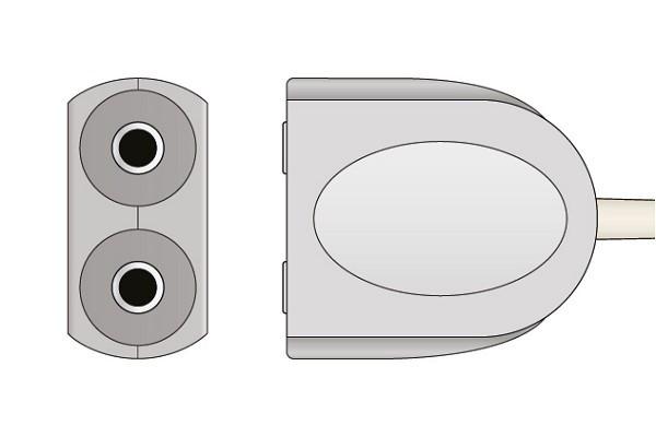 Adaptador de Temperatura Compatible con Spacelabs- 700-4000-00