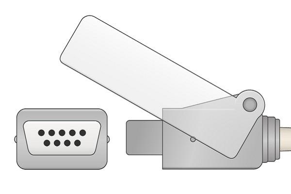 Cable Adaptador SpO2 Compatible con Novametrix