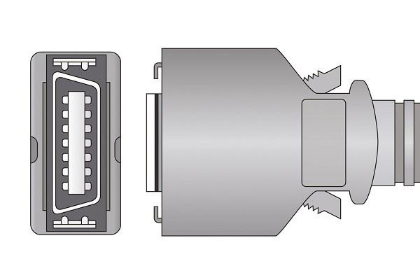 Cable Adaptador SpO2 Compatible con Masimo