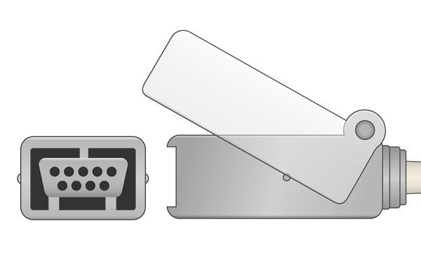 Cable Adaptador SpO2 Compatible con Mindray > Datascope- 0010-30-42738