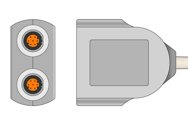 Cable Adaptador IBP Compatible con Draeger- 5592147