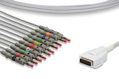 Cable EKG de Conexión Directa Compatible con Mortara > Burdick- 7704thumb