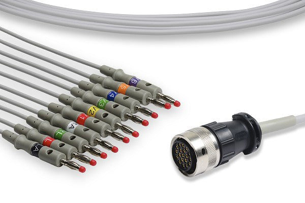 Cable EKG de Conexión Directa Compatible con Mortara > Quinton