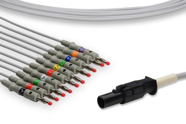 Cable EKG de Conexión Directa Compatible con Mortara > Quinton