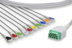 Cable EKG de Conexión Directa Compatible con GE Healthcare > Marquettethumb