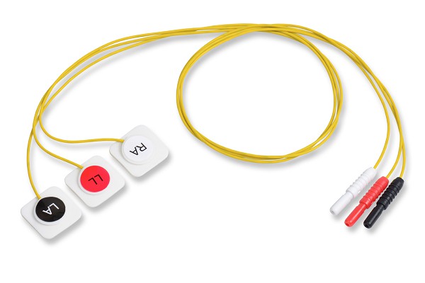 Cable Conductor ECG Desechable Compatible con estilo DIN