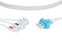 Cable Conductor ECG Desechable Compatible con Philipsthumb