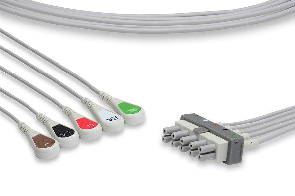 Cable Conductor ECG Compatible con Philips