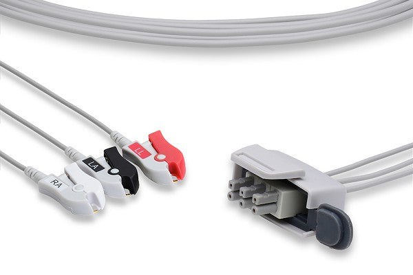 Cable Conductor de Telemetría ECG Compatible con Philips