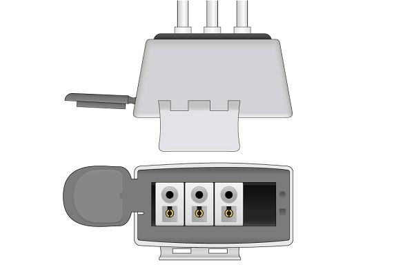 Cable Conductor de Telemetría ECG Compatible con Philips- M2592A