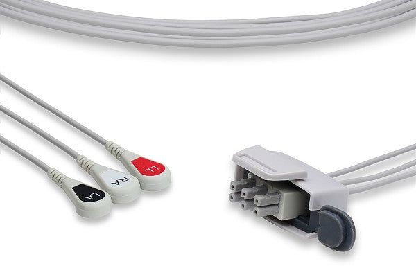 Cable Conductor de Telemetría ECG Compatible con Philips