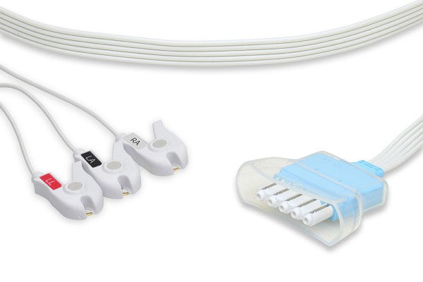 Cable Conductor ECG Desechable Compatible con Philips