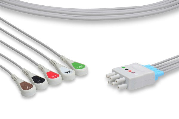 Cable Conductor ECG Compatible con Nihon Kohden