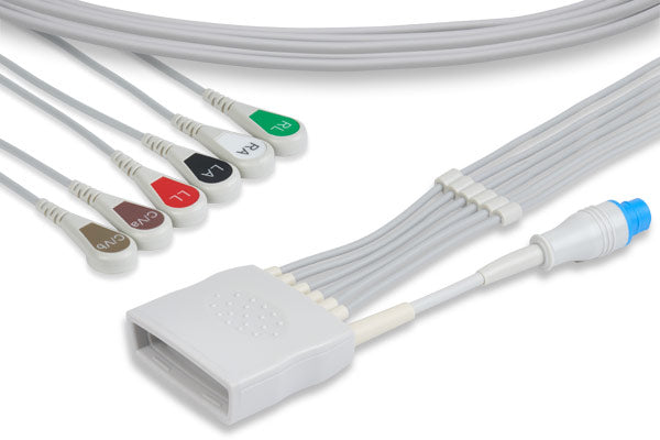 Cable Conductor de Telemetría ECG Compatible con Philips