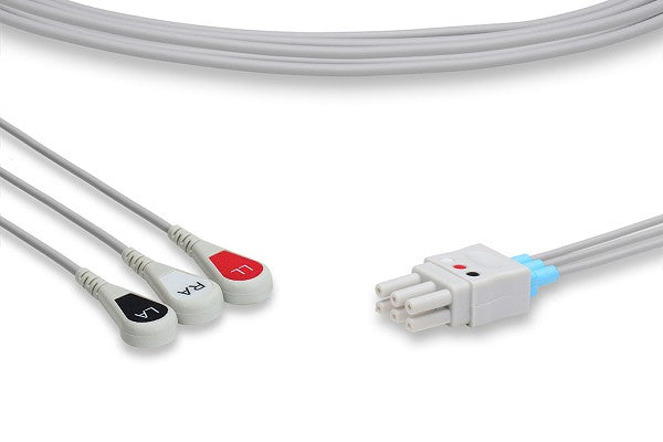 Cable Conductor ECG Compatible con Spacelabs