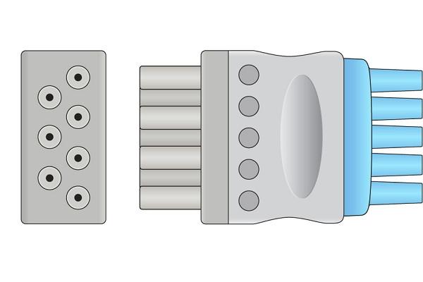 Cable de Telemetría ECG Compatible con Mindray > Datascope- 115-004871-00