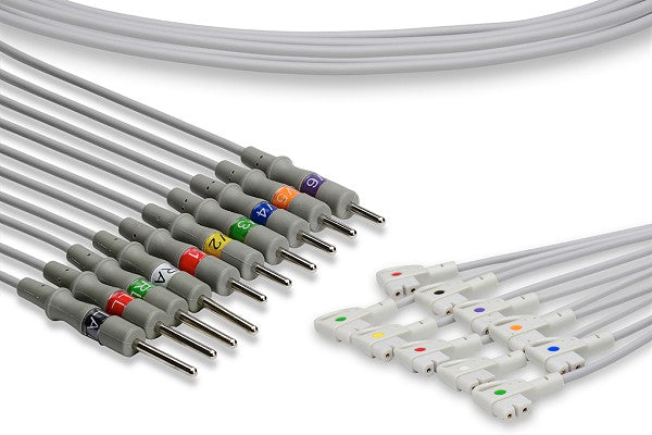 Cable Conductor EKG Compatible con Philips