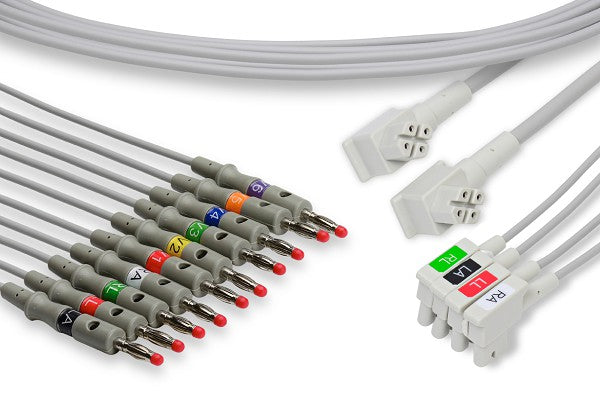 Cable Conductor EKG Compatible con Philips