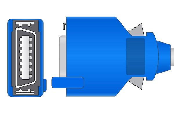 Sensor SpO2 de Conexión Directa Compatible con Nihon Kohden