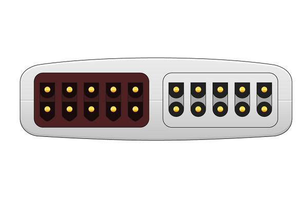 Cable Troncal ECG Compatible con Fukuda Denshi