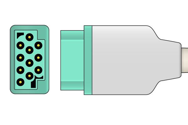 Cable Troncal ECG Compatible con Datex Ohmeda- M1020546